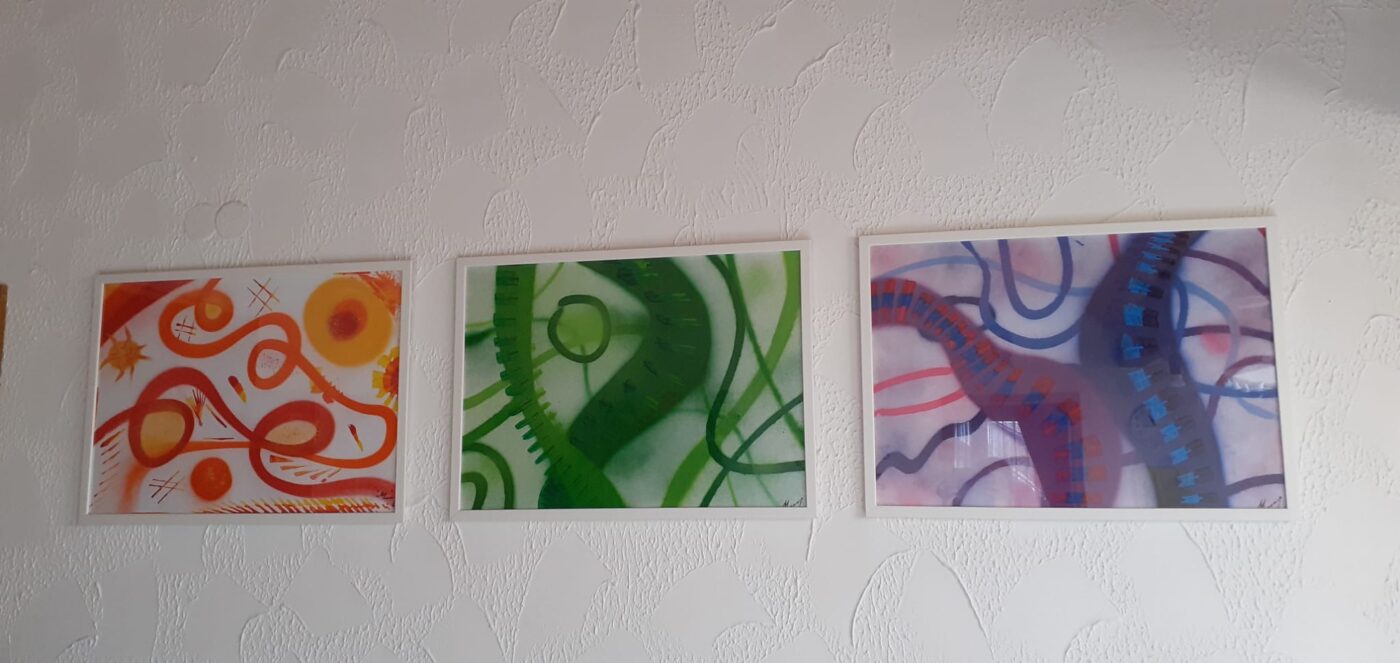 2 Wege, 1 Graffity Artwork